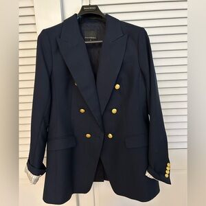 Banana Republic Captain’s Blazer Navy Women’s Size 14